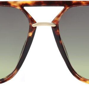 Sunglasses for Women & Men, Square, Retro, Polarized Lens, Trendy Aviator, 90s S